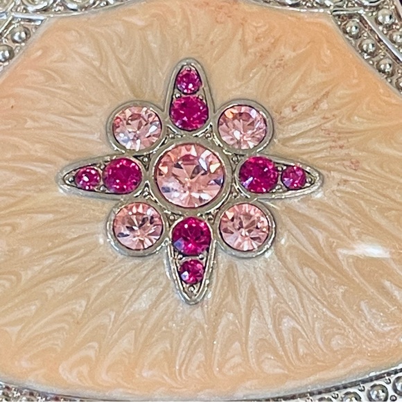 Jeweled Trinket Box In The Shape Of A Handbag Tumbler - Picture 14 of 16